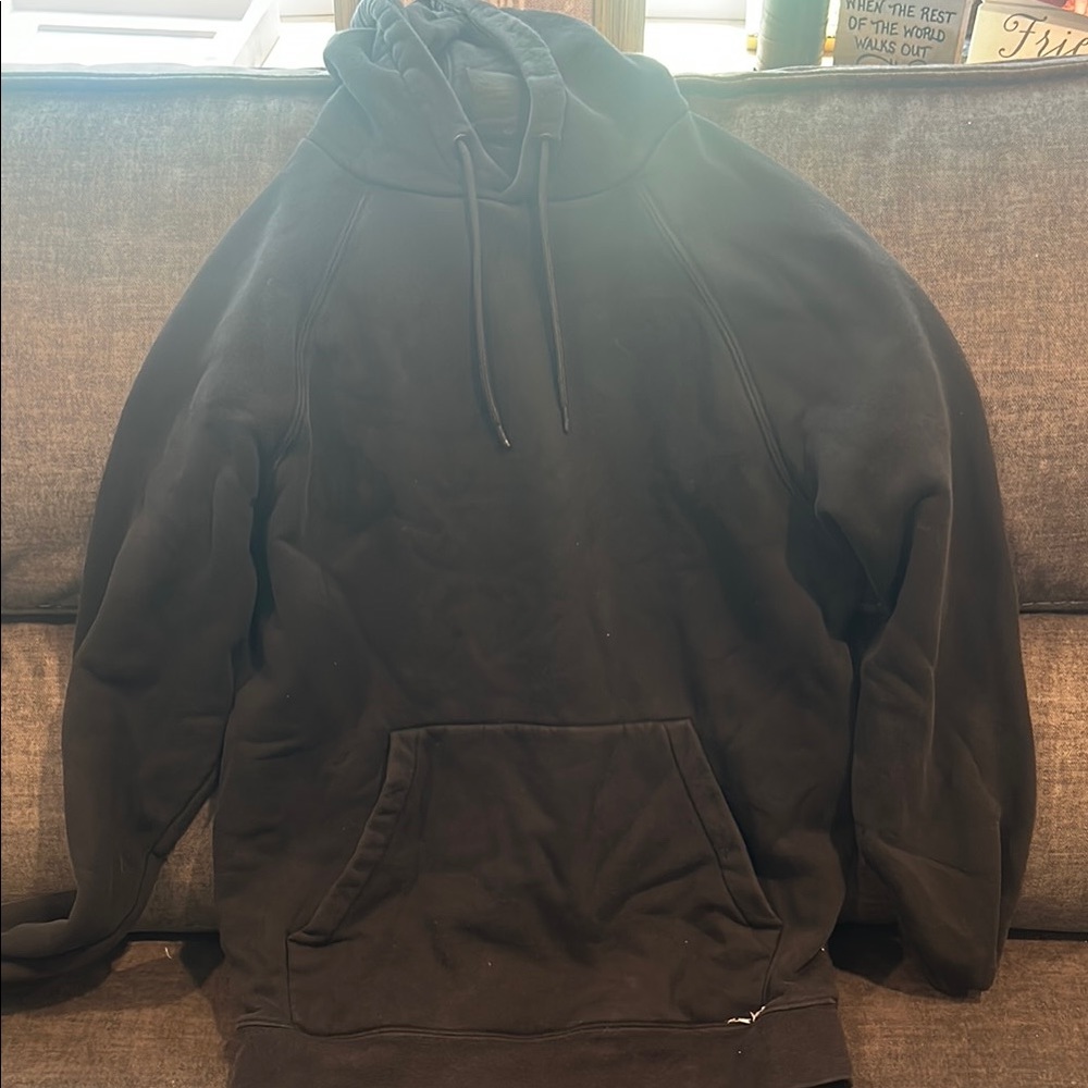 Black Casual Sweatshirt Essential